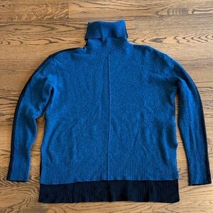 Athleta Women’s Deep Blue Turtleneck Sweater